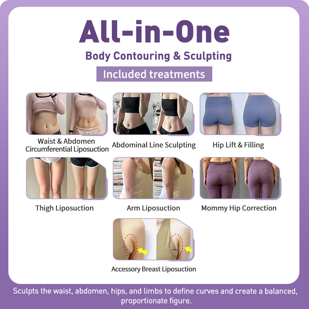 Artistic Facial Sculpting · Golden Body Contouring